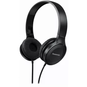   Panasonic RP-HF100ME sztereó 3,5mm jack fejhallgató beepitett mikrofonnal, fekete