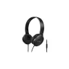 Panasonic RP-HF100ME sztereó 3,5mm jack fejhallgató beepitett mikrofonnal, fekete