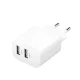 Raven Design hálózati töltő 2X USB-A csatlakozóval, 1.4A 7W