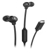 Motorola Earbugs 3C-S USB Type-C vezetékes headset mikrofonnal | Fekete