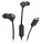 Motorola Earbugs 3C-S USB Type-C vezetékes headset mikrofonnal | Fekete