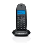 Motorola C1001CB+ vezeték nélküli otthoni telefon dokkolóval | Fekete
