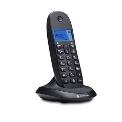   Motorola C1001CB+ vezeték nélküli otthoni telefon dokkolóval | Fekete