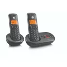 Motorola E212 vezeték nélküli telefonállomás két telefonnal és dokkolóval