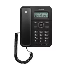 Motorola CT202 vezetékes asztali telefon | Fekete