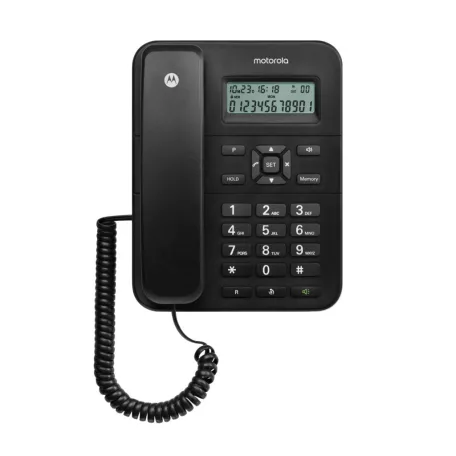 Motorola CT202 vezetékes asztali telefon | Fekete