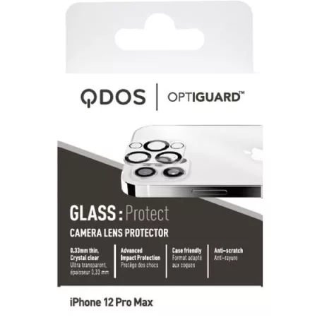 Qdos OPTIGUARD Apple iPhone 12 Pro 2020 (6.1) kamera lencsevédő üvegfólia