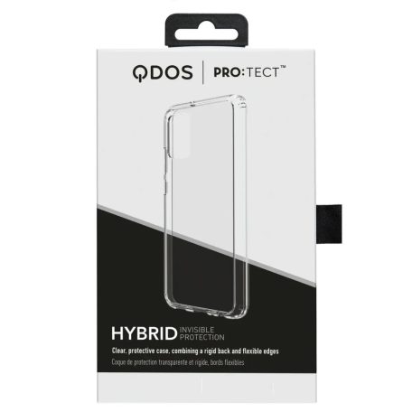 Qdos HYBRID CLEAR Samsung A125 Galaxy A12 ütésálló, átlátszó TPU tok