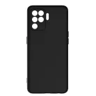 Qdos Touch Samsung A125 Galaxy A12 hátlapvédő prémium szilikon tok fekete