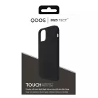 Qdos Touch Samsung A025G Galaxy A02S hátlapvédő prémium szilikon tok fekete