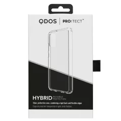   Qdos HYBRID CLEAR Samsung G995 Galaxy S21 Plus (2021) ütésálló, átlátszó TPU tok