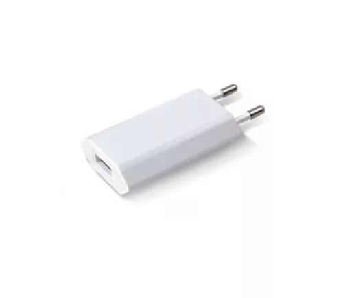 Utángyártott fehér hálózati USB-A töltőfej 1000mAh 5W