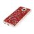Liquid Glitter - Samsung A705 Galaxy A70 (2019) piros szilikon tok