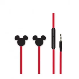 Disney sztereo headset -  3D Mickey 3,5mm jack piros