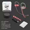 Letscom U8I Bluetooth 5.0 sztereó sport pink-szürke headset prémium tokkal