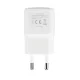 Sharp A806A-050100U fehér hálózati töltő USB-A csatlakozóval 5W 1A
