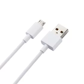   Xiaomi fehér gyári USB - micro USB adatkábel 1m L19042521731