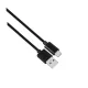 Utángyártott USB - Type-C fekete adatkábel 2A 1m