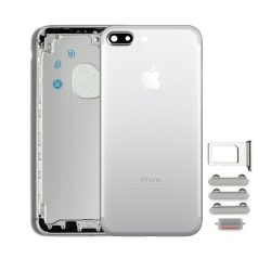 Apple iPhone 7 Plus (5.5) ezüst akkufedél / ház