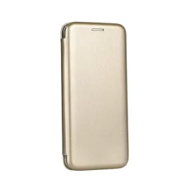   Forcell Elegance Apple iPhone 11 Pro Max (6.5) 2019 oldalra nyíló mágneses könyv tok szilikon belsővel arany