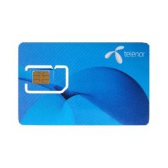 Telenor unactivated SIM card 600 HUF credit