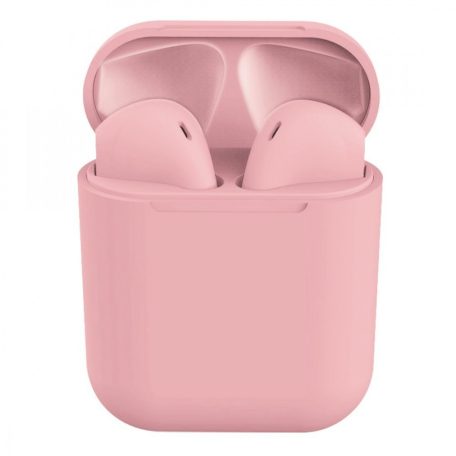 i12​ 5.0 Tws Sztereo Bluetooth headset dobozban pink