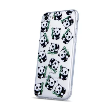 Ultra Trendy - Samsung A405 Galaxy A40 (2019) vékony szilikon tok (Panda mintás)