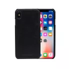 debramante1928 Apple iPhone X / XS bőr hátlapvédő tok fekete