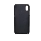 debramante1928 Apple iPhone X / XS bőr hátlapvédő tok fekete