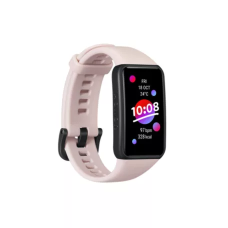 Honor Band 6 okoskarkötő korall pink