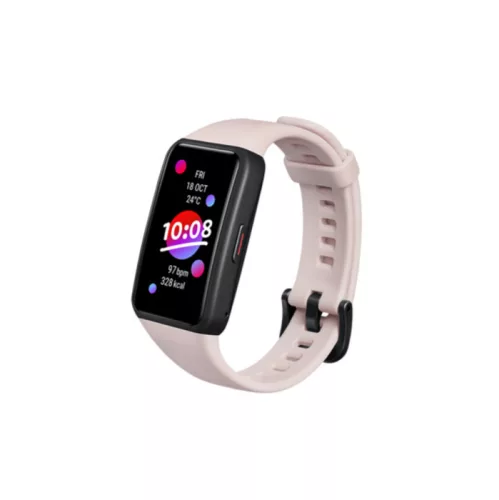 Honor Band 6 okoskarkötő korall pink