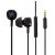 BlackBerry WH60 fekete 3,5mm jack gyári sztereo headset