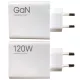 GaN Xiaomi MDY-14-EE gyári hálózati fehér gyors (Turbo) PD töltőfej 6A 120W
