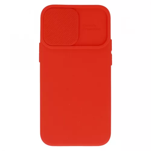 Camshield Soft - Samsung S926 Galaxy S24 Plus (2024) por- és kameravédős szilikon tok piros