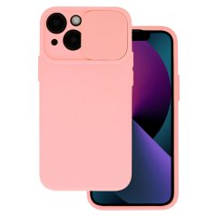   Camshield Soft - Samsung S928 Galaxy S24 Ultra (2024) por- és kameravédős szilikon tok lazac színű