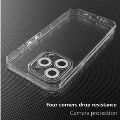  Armor Anti - Shock Samsung A166 Galaxy A16 5G ütésálló, átlátszó szilikon tok csomagolásban