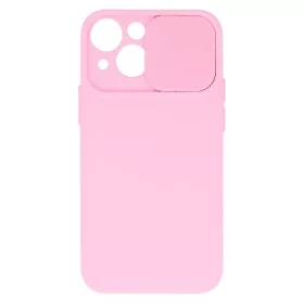   Camshield Soft - Apple iPhone 11 (6.1) 2019 por- és kameravédős szilikon tok lightpink