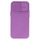 Camshield Soft - Apple iPhone 11 Pro (5.8) 2019 por- és kameravédős szilikon tok lila