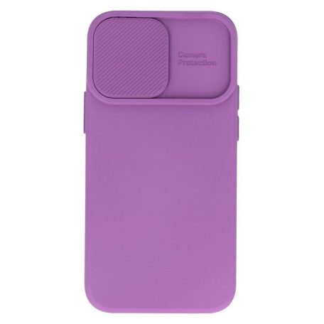 Camshield Soft - Apple iPhone 11 Pro (5.8) 2019 por- és kameravédős szilikon tok lila