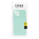 Camshield Soft - Apple iPhone 14 (6.1) por- és kameravédős szilikon tok menta