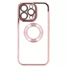 Beauty Clear - Apple iPhone 14 Plus (6.7) kameravédős szilikon tok pink