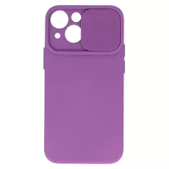   Camshield Soft - Samsung S911 Galaxy S23 (2023) por- és kameravédős szilikon tok lila