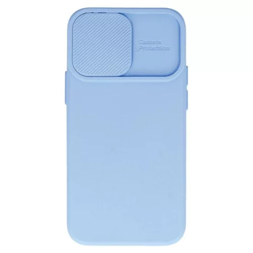 Camshield Soft - Samsung S911 Galaxy S23 (2023) por- és kameravédős szilikon tok világoslila