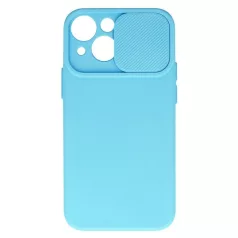   Camshield Soft - Samsung S911 Galaxy S23 (2023) por- és kameravédős szilikon tok világoskék