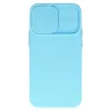Camshield Soft - Samsung S911 Galaxy S23 (2023) por- és kameravédős szilikon tok világoskék