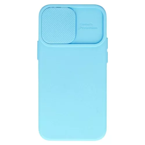 Camshield Soft - Samsung S911 Galaxy S23 (2023) por- és kameravédős szilikon tok világoskék