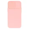 Camshield Soft - Samsung S911 Galaxy S23 (2023) por- és kameravédős szilikon tok lazac színű