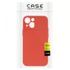 Camshield Soft - Samsung S916 Galaxy S23 Plus (2023) por- és kameravédős szilikon tok piros