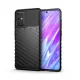 Thunder Samsung S918 Galaxy S23 Ultra (2023) ütésálló szilikon tok fekete