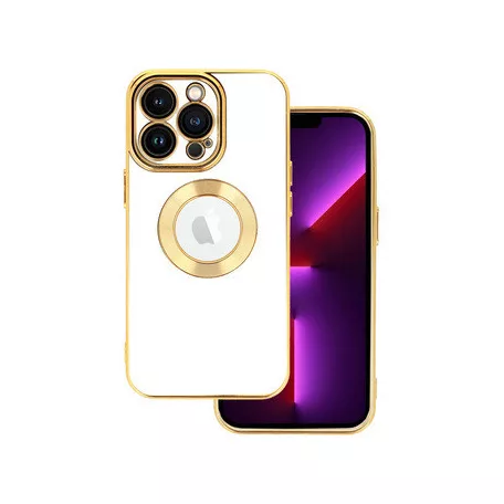 Beauty Case - Apple iPhone 15 Pro (6.1) kameravédős szilikon tok fehér